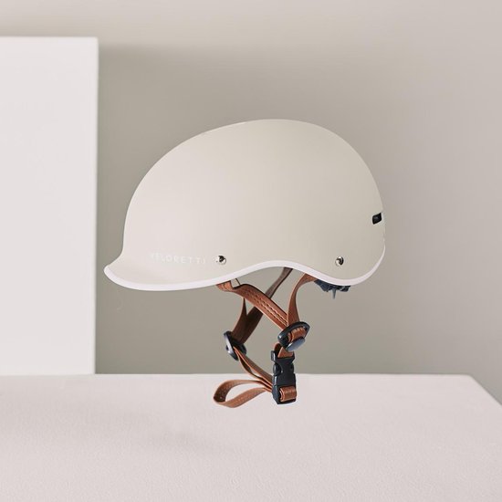 Veloretti Fietshelm - Pebble Grey (Maat XS) | bol.com