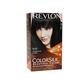 Haarkleur Zonder Ammoniak Colorsilk Revlon Zwart