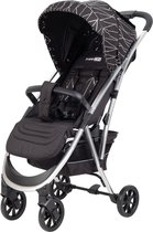 FreeOn Lux Premium Wandelwagen Zwart (geschikt van 0-22kg)