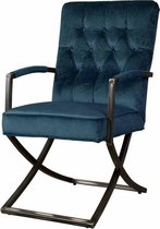 Luton Armchair | 60x56x98 | Groenblauw