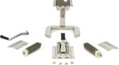 Bol.com Vleesvermalser - 2 Rollers - 27 Messen - Doorvoer 125 x 25 cm aanbieding