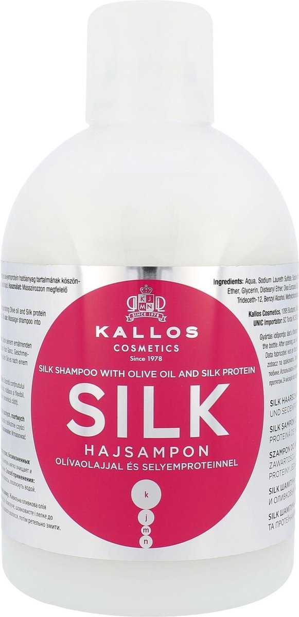 Kallos - Silk Shampoo ( Dry Hair ) - 1000ml