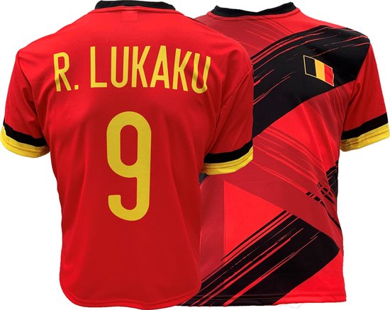 Verloren hart Doorzichtig bang Belgie Shirt - Lukaku - Volwassenen - Maat M - Rood | bol.com