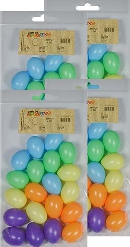 TK Gruppe Timo Klingler 12 x paaseieren om te vullen, kleurrijke 6 cm plastic eieren, kunststof eieren, verrassingseieren om te openen en te vullen TK Gruppe Timo Klingler 12 x paaseieren om te vullen, kleurrijke 6 cm plastic eieren, kunststof eieren, verrassingseieren om te openen en te vullen
