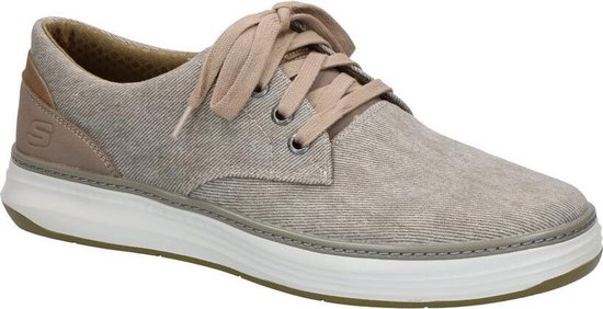 Donkergrijze Lage Sneakers Skechers Moreno Heren 40 | bol.com