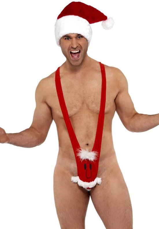 Grappig kerstmanpak voor mannen - Verkleedkleding - One size" | bol.com