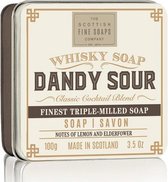 Scottish Fine Soaps Soap In A Tin Whisky Cocktail Dandy Sour Zeep 100gr