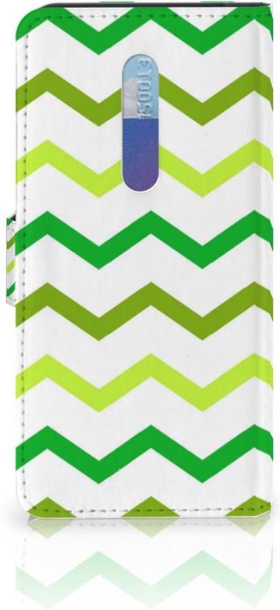 Xiaomi Redmi K20 Pro Telefoon Hoesje Zigzag Groen
