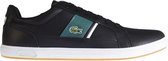 Lacoste Europa Zwart / Groen - Heren Sneaker - 39SMA0006-1B4 - Maat 40.5