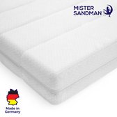 Topdekmatras - 90x190 - Koudschuim - Premium Tijk - 5 cm Hoog