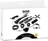 Zenn Toys - Complete 11- delige Bondage Set for Beginners II - Zwart