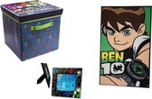 Ben 10 kinderkamer set met vloerkleed zitbox & foto lijst PROMOpack