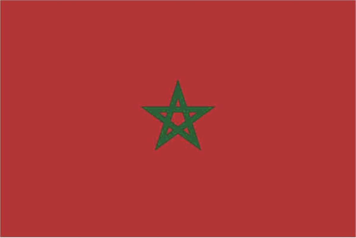 Vlag Marokko