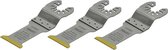 SMART Blades  Pro Multitool Zaagblad - 32x55mm - Bi Metaal Titanium Gecoat - Hout/Non-ferro Metaal/Kunststof - 3 stuks