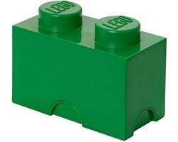 Lego - Opbergbox Brick 2 - Polypropyleen - Groen