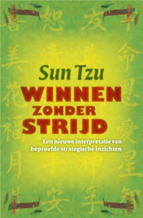 Cover van het boek 'Winnen zonder strijd' van Sun Tzu