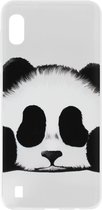 ADEL Siliconen Back Cover Softcase Hoesje Geschikt voor Samsung Galaxy A10/ M10 - Panda