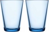 Iittala Kartio Waterglas 0,40 l aqua, per 2