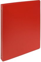 EXACOMPTA 4-ringband A4 Maxi polypropyleen dekkend rood