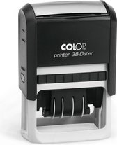Colop Printer 38/D Rood - Stempels - Datum stempel Nederlands - Stempel afbeelding en tekst