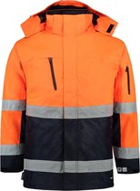 Tricorp Parka EN471 bi-color - Workwear - 403004 - fluor oranje / navy - Maat 3XL