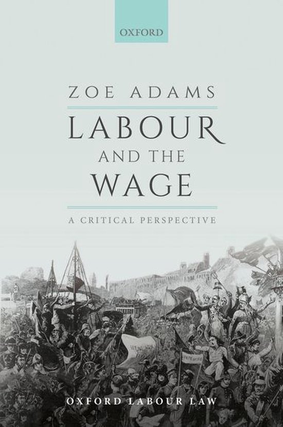 OX LABOUR LAW SERIES CLOTH - Labour and the Wage - cover
