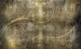 Celtic Swirl Rustic Texture Photo Wallcovering