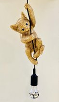 Hanglamp Kat - goud