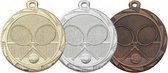 Medaille in goud,zilver en brons. Prijs per 100 stuks inclusief halslint.