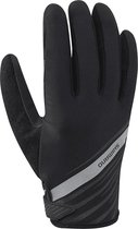 Shimano Lange Fietshandschoenen Zwart Heren-XL