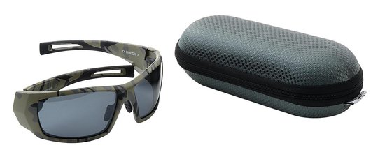 Polariserende Antislip Zonnebril Camou Master + Brillenkoker - Jachtbril Visbril Jacht Vissen UV van Polar — afbeelding 3