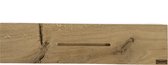 Beau Wonen Badplank - eiken - hout - 80 cm - tablet sleuf