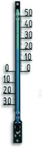 Thermometer voor binnen en buiten TFA zwart kunstoog