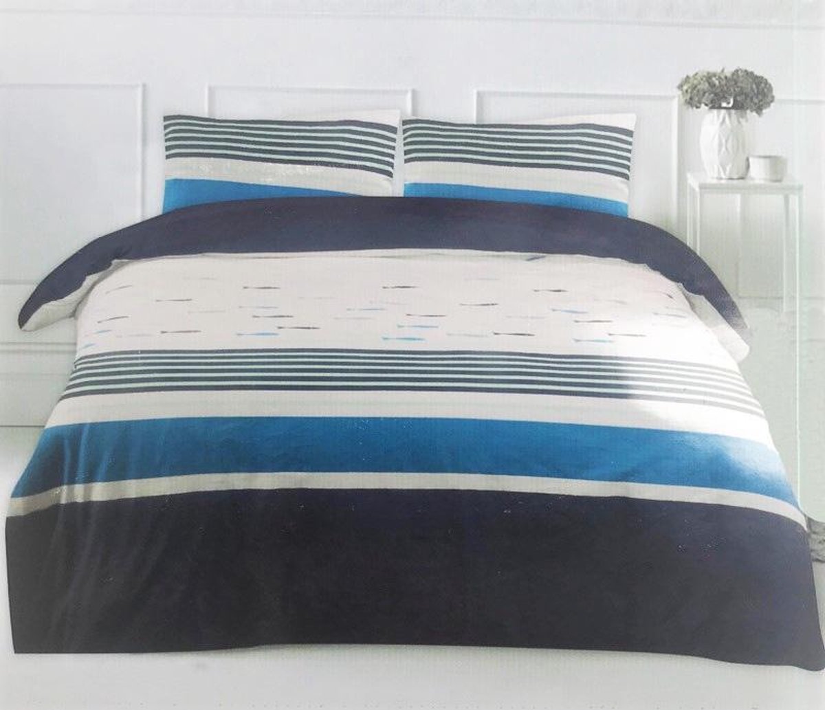 Dekbedovertrek Vissen Lits Jumeaux 240 x 200/220 cm