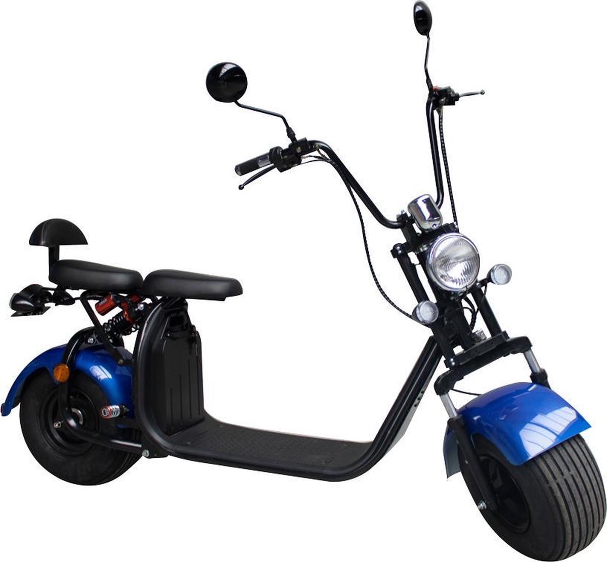 Elephant Elektrische Scooter 25km/h Actieradius 30km Blauw