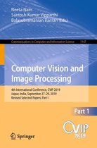 Communications in Computer and Information Science 1147 - Computer Vision and Image Processing