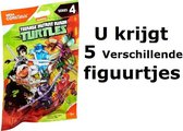 5 Verschillende Teenage Mutant Turtles (uit Blindpack) Serie 4 Mega Construx