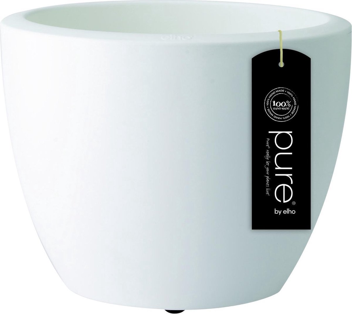 Elho Pure Soft Round 30 Wit