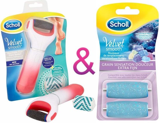 Vochtig Overweldigen Verbeteren Scholl Velvet Smooth Express Pedi Elektronische 2 in 1+ Verwisselbare  Roller Extra... | bol.com