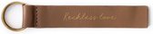 Christelijke Leren Sleutelhanger - Reckless Love - Bruin