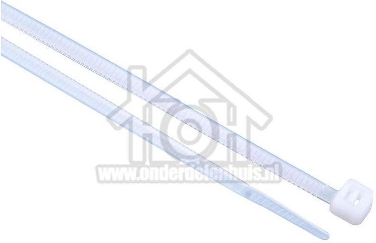 SHI tie wraps - 140x2,5mm - transparant (Per 100 stuks)
