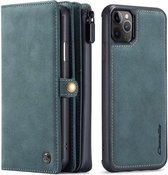 Caseme Luxe XL Portemonnee splitleder hoesje voor iPhone 11 Pro - blauw