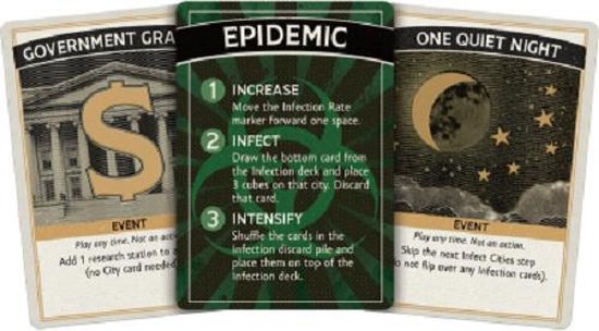 Thumbnail van een extra afbeelding van het spel Asmodee Pandemic 10th Anniversary - Engelstalig