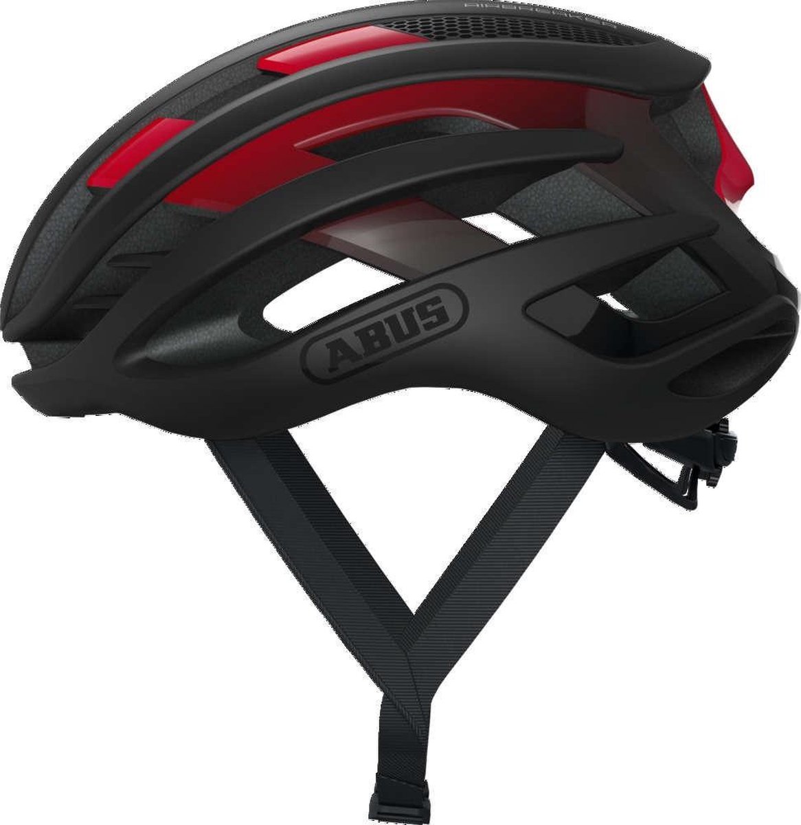 Abus AirBreaker Fietshelm - Maat  L (59-61  cm) - black red