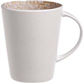 Cosy en Trendy Samira Beker D9.5xh11.5cm 43cl Aardewerk - (Set van 6) En Yourkitchen E-kookboek - Heerlijke Smulrecepten