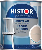 Histor Perfect Finish Houtlak Zijdeglans - Krasvast & Slijtvast - Dekkend - 0.75L - Cocoa Cream