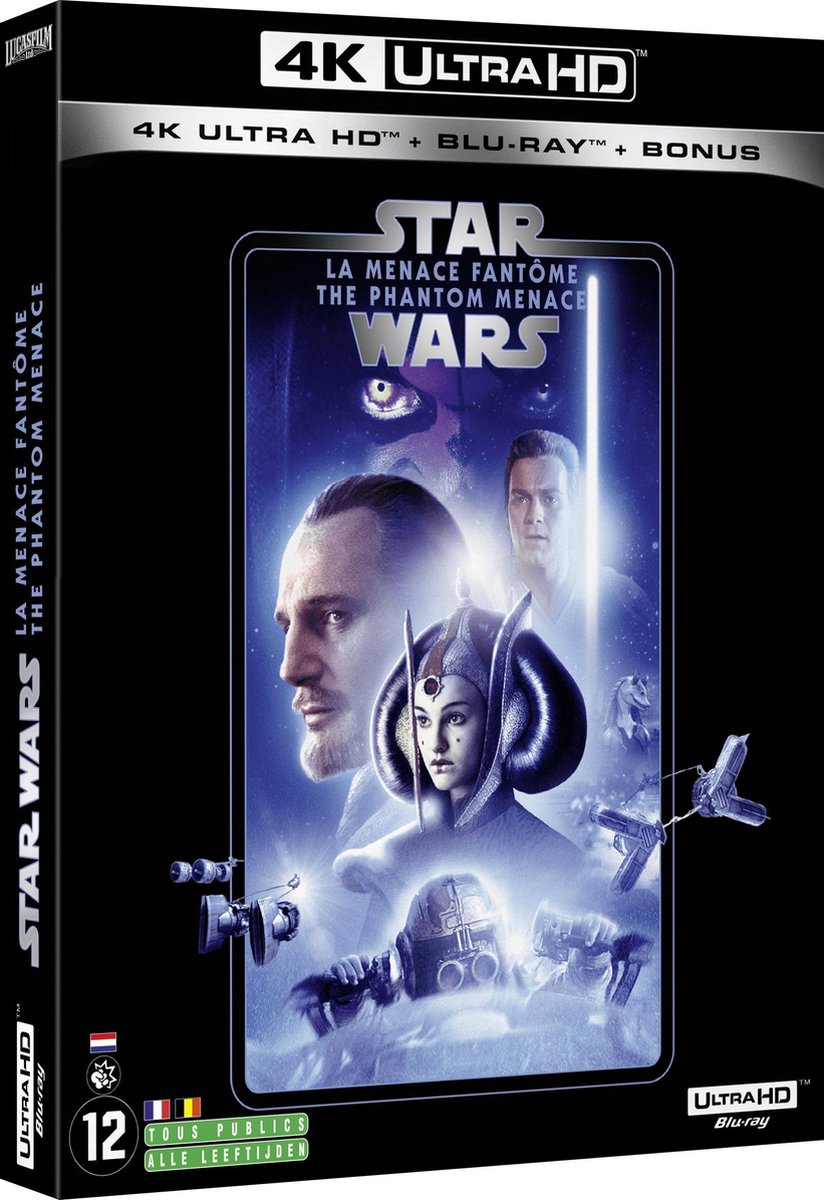 Star Wars Episode I: The Phantom Menace (4K Ultra HD Blu-ray) (Import zonder NL)-