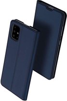 DUX DUCIS Samsung Galaxy A71 Wallet Hoesje - Navy