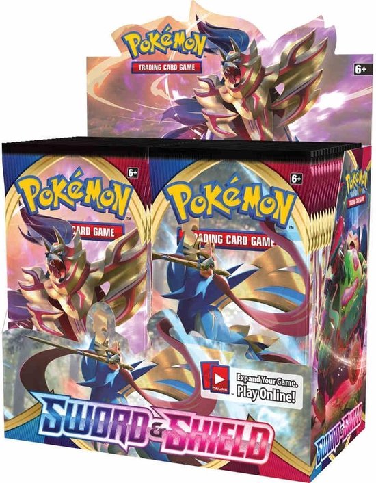 Afbeelding van het spel Pokémon Sword & Shield Booster Box (36 Boosters)