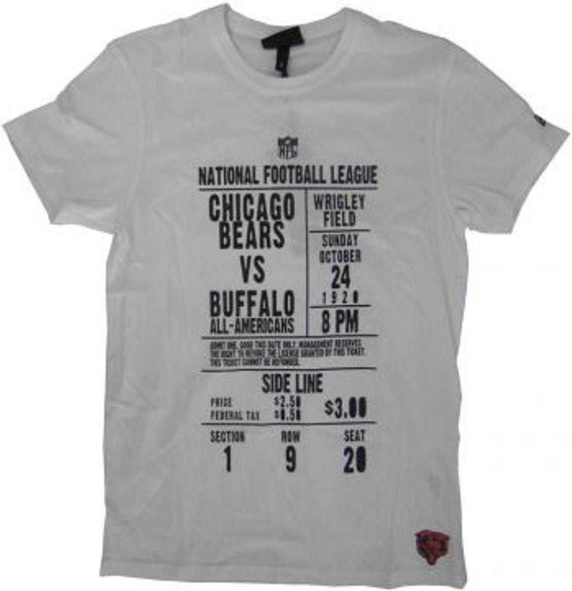 New Era NFL T-Shirt - american football - Maat S - Club Bears | bol.com